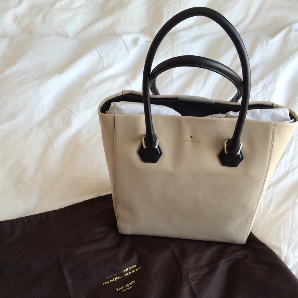 NWT KATE SPADE leather “tech tote”